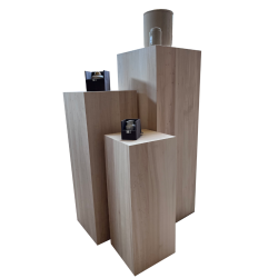 BLOCS DE CÉRÉMONIE EN BOIS 3PCS