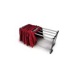 PARRURE BORDEAUX POUR CATAFALQUE ALUMINIUM