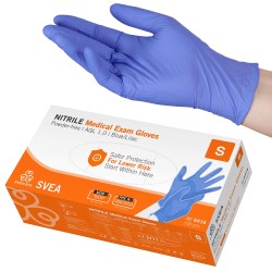 GANTS EN NITRILE EVERCARE SVEA - VIOLET - S - 150 PIÈCES