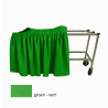 PARURE COULEUR VERT POUR CATAFALQUE ALUMINIUM
