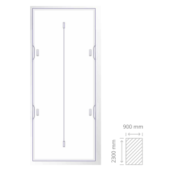 GAINE BIODEGRADABLE TIRETTE DROITE