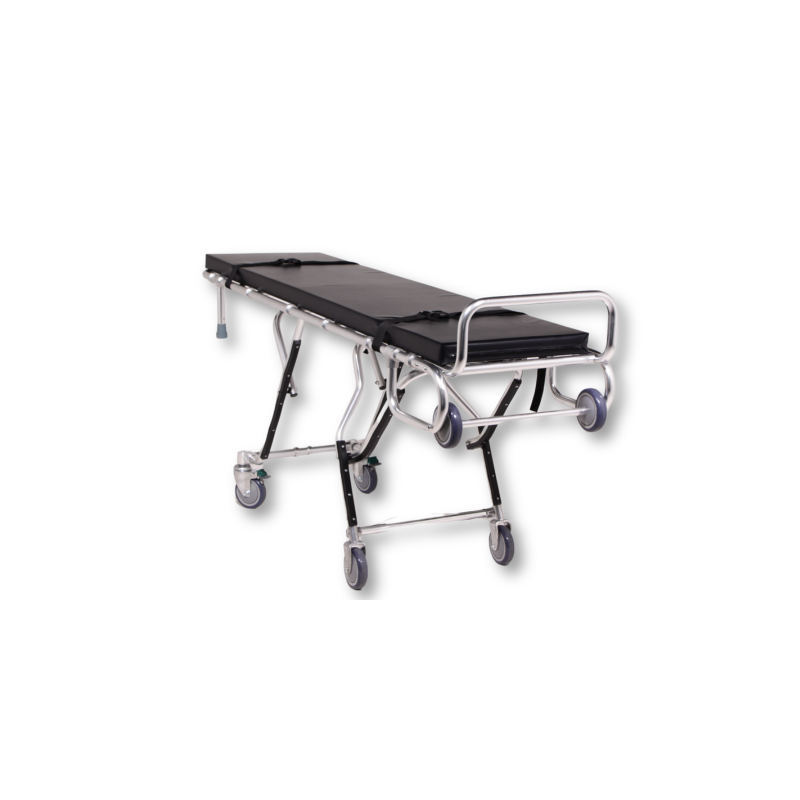 STRETCHER AVEC MATELAS ET REPOSE-PIEDS