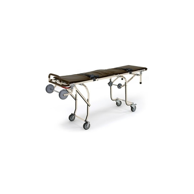 STRETCHER JUNKIN AVEC MATALAS ET REPOSE-PIEDS