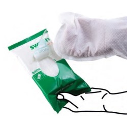 GANT DE TOILETTE HUMIDES SWASH