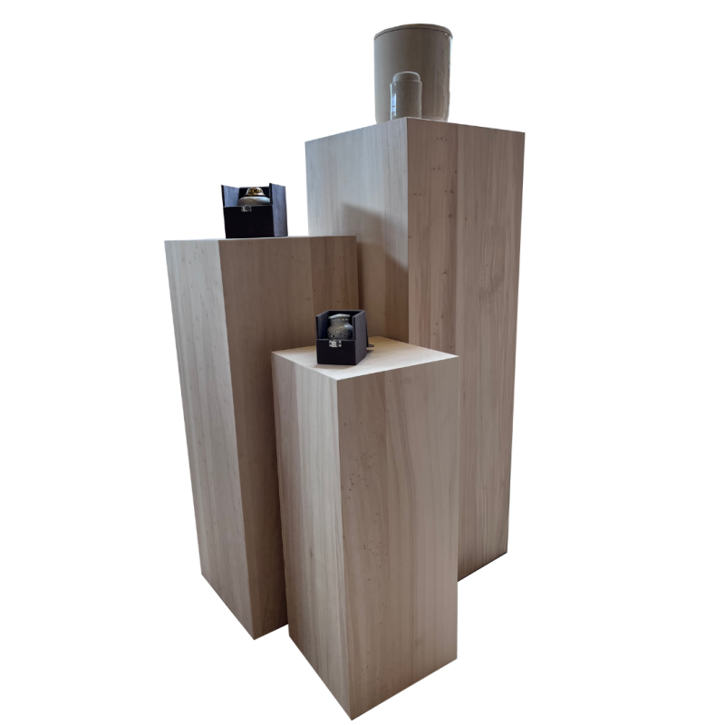 Blocs de cérémonie en bois 3 pcs | All4Funeral
