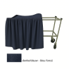 PARURE COULEUR BLEU FONCE POUR CATAFALQUE ALUMINIUM