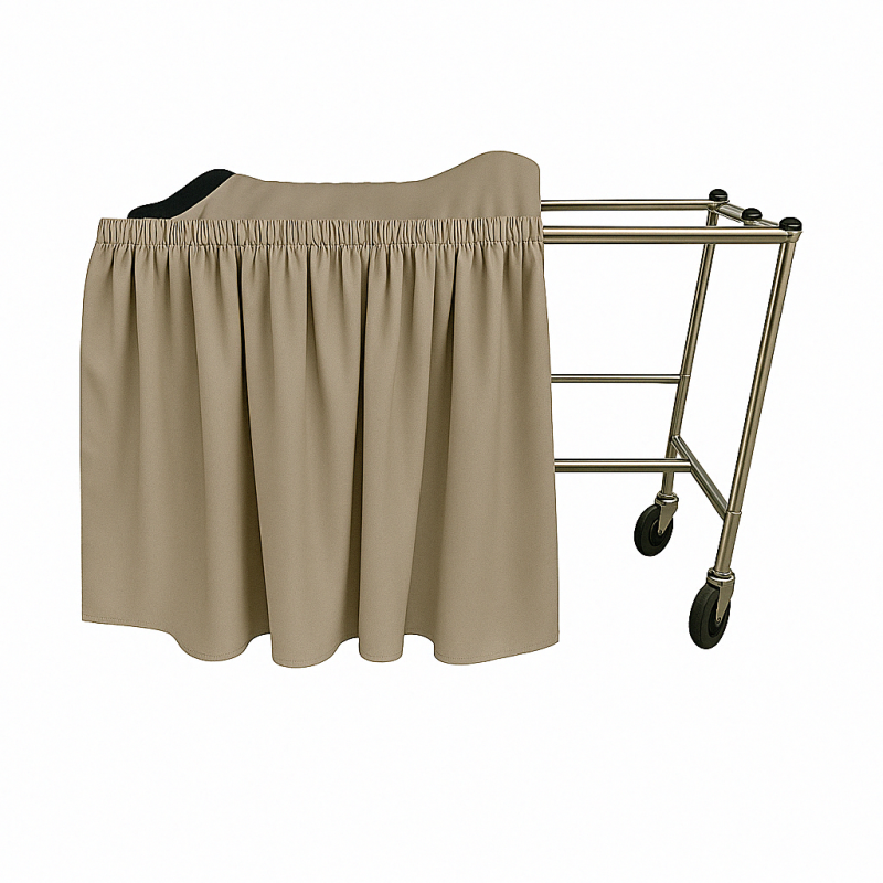 PARURE COULEUR BEIGE POUR CATAFALQUE ALUMINIUM